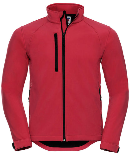 Russell Athletic J140M Softshell jacket in Classic Red*