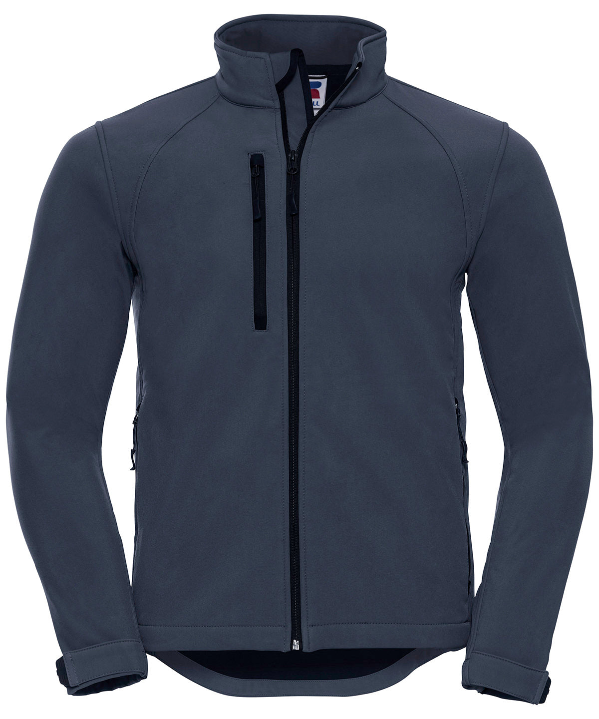 Russell Athletic J140M Softshell jacket in French Navy*