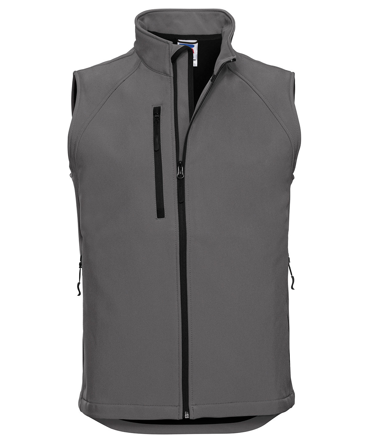 Russell Athletic J141M Softshell gilet in Titanium