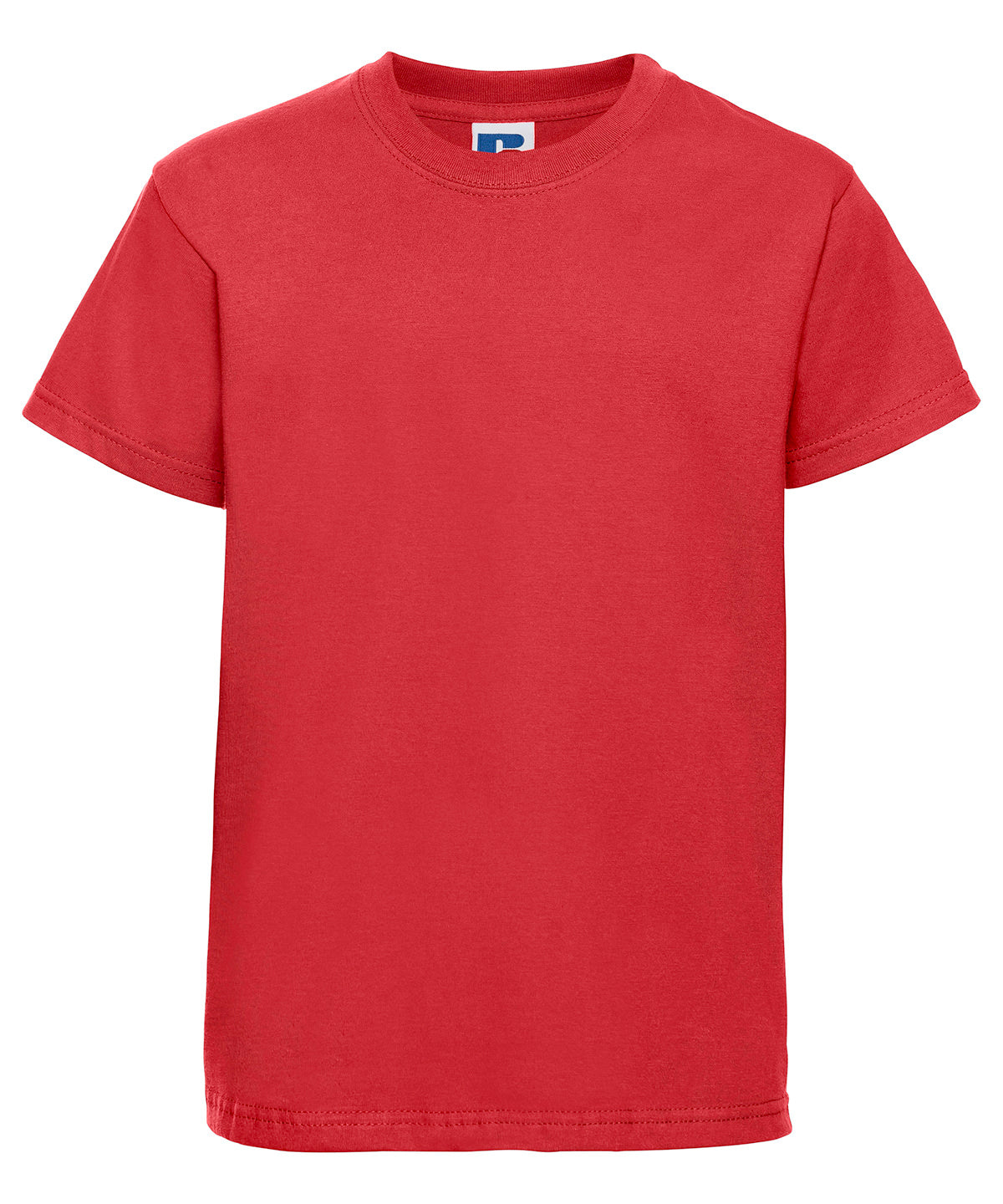 Russell Athletic J180B Kids t-shirt in Bright Red