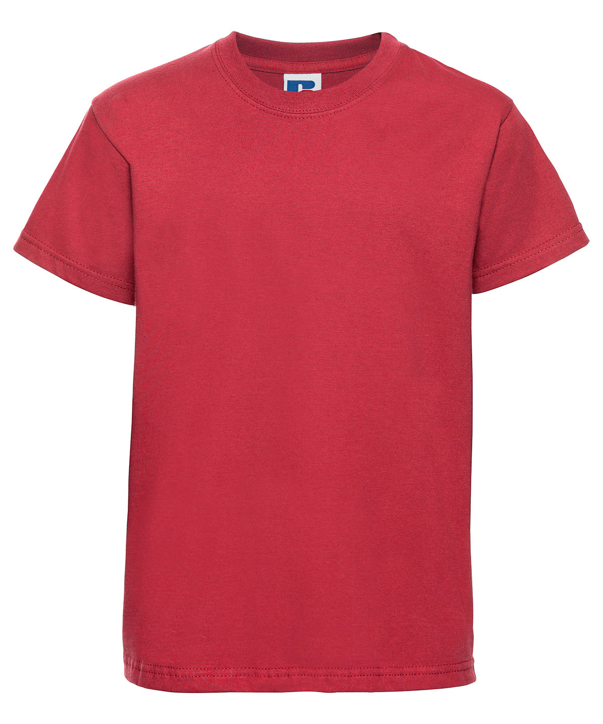 Russell Athletic J180B Kids t-shirt in Classic Red