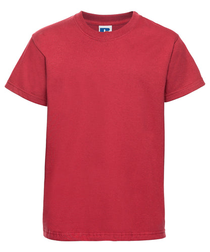 Russell Athletic J180B Kids t-shirt in Classic Red