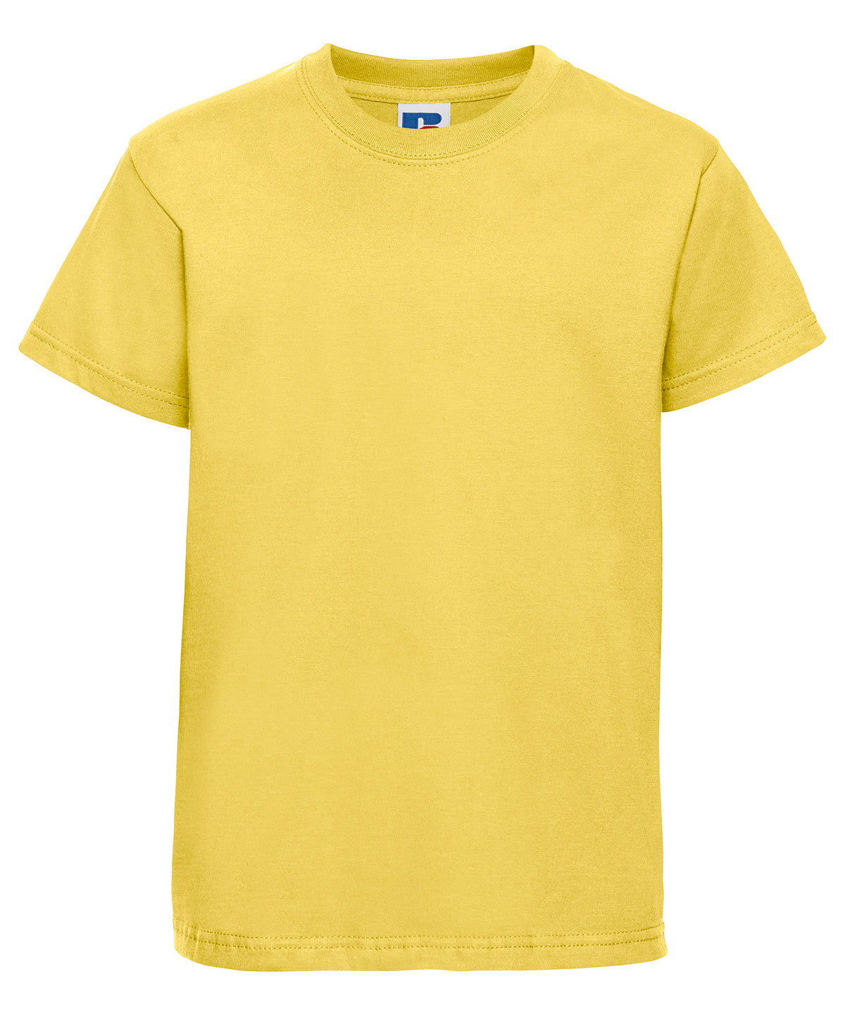 Russell Athletic J180B Kids t-shirt in Yellow