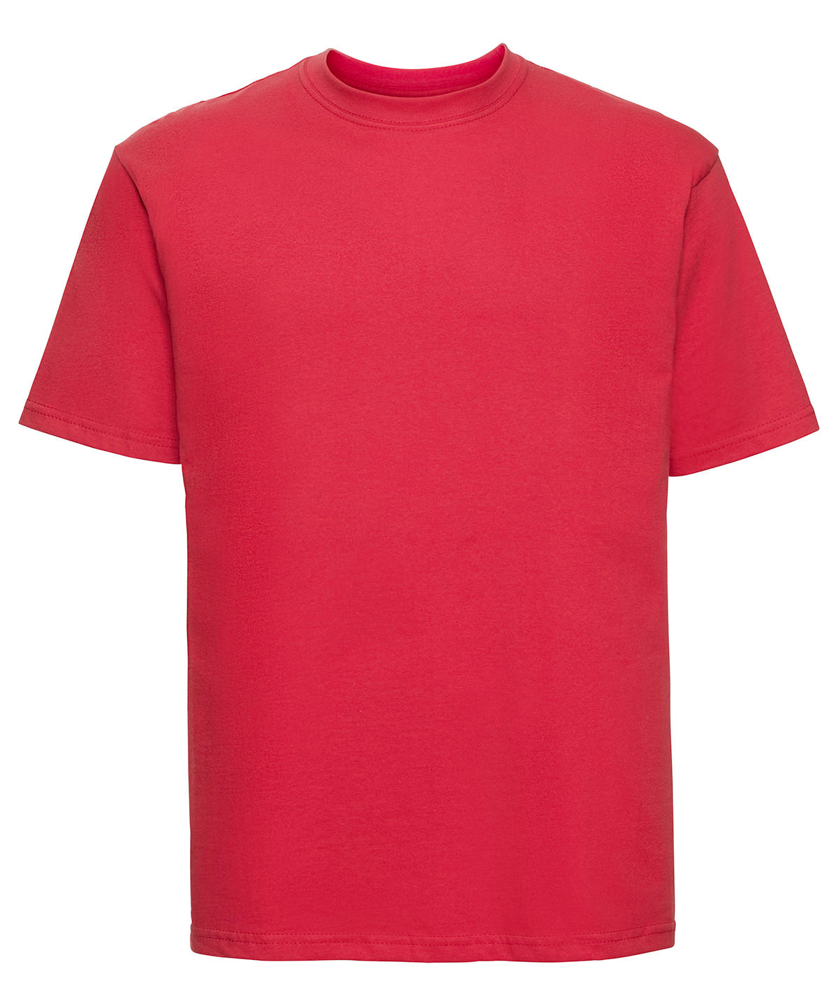 Russell Athletic J180M Super ringspun classic t-shirt in Bright Red