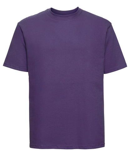 Russell Athletic J180M Super ringspun classic t-shirt in Purple