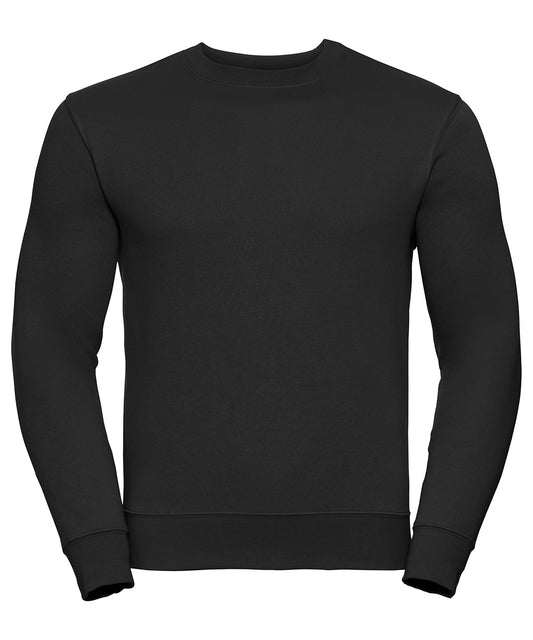 Russell Athletic J262M Set-in sleeve sweatshirt in Black*†