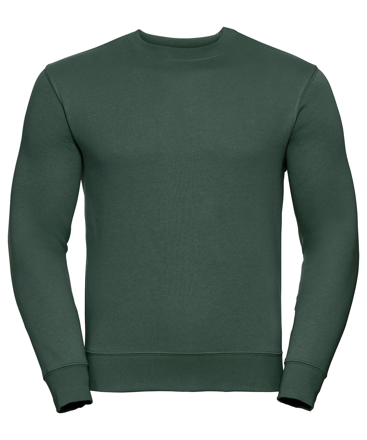 Russell Athletic J262M Set-in sleeve sweatshirt in Bottle Green