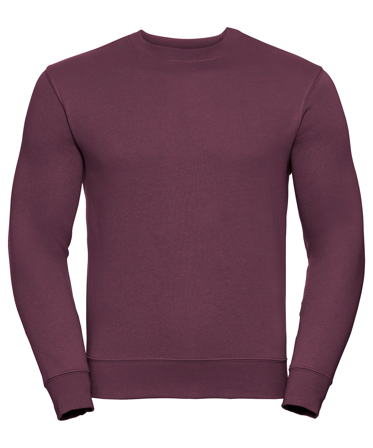 Russell Athletic J262M Set-in sleeve sweatshirt in Burgundy