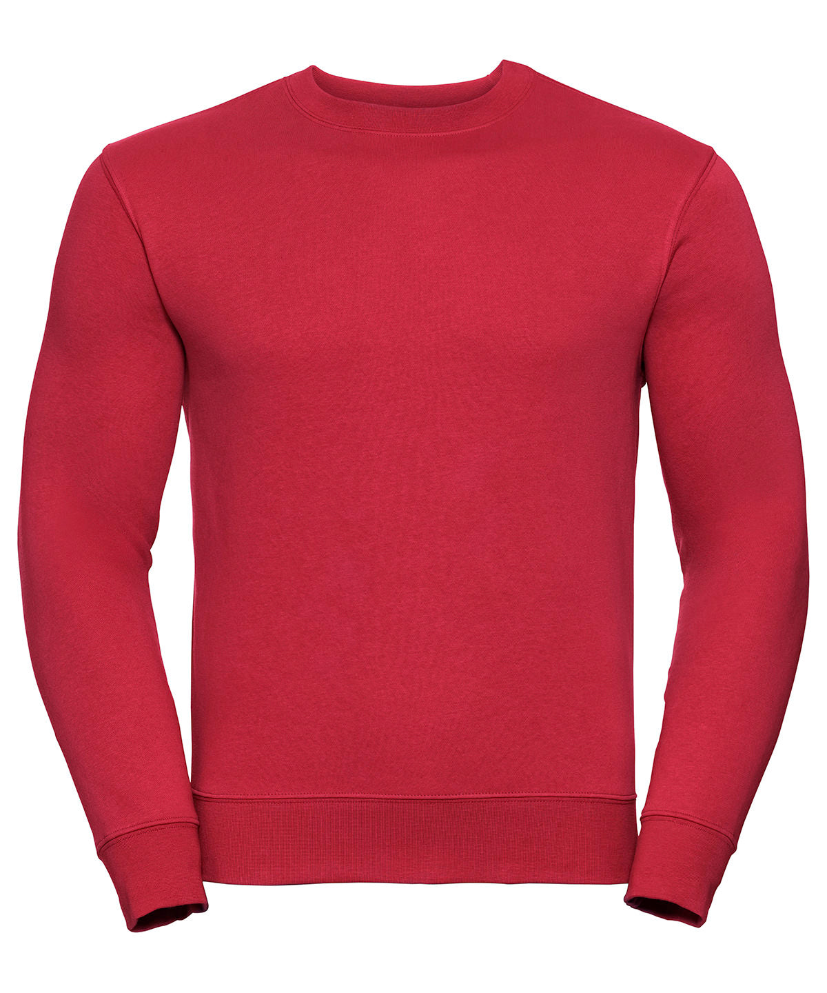 Russell Athletic J262M Set-in sleeve sweatshirt in Classic Red