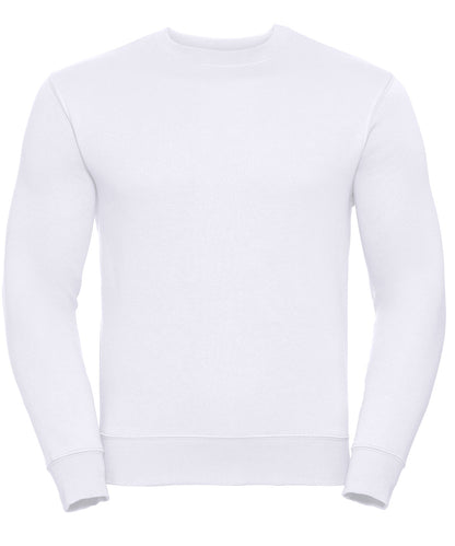 Russell Athletic J262M Set-in sleeve sweatshirt in White