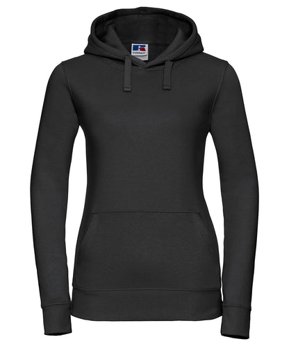 Russell Athletic J265F Women's authentic hooded sweatshirt in Black*
