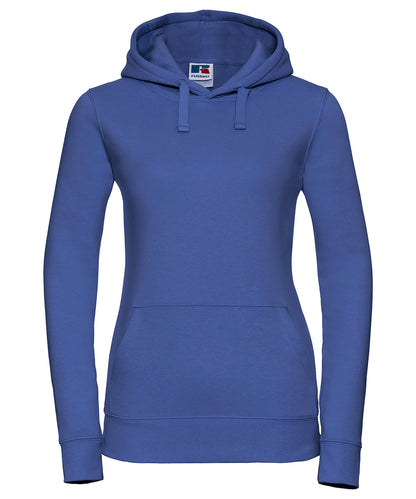 Russell Athletic J265F Women's authentic hooded sweatshirt in Bright Royal