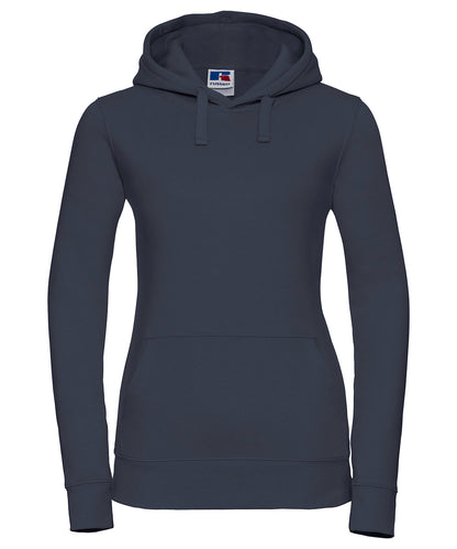 Russell Athletic J265F Women's authentic hooded sweatshirt in French Navy*