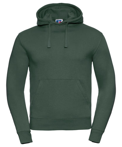 Russell Athletic J265M Authentic hooded sweatshirt in Bottle Green