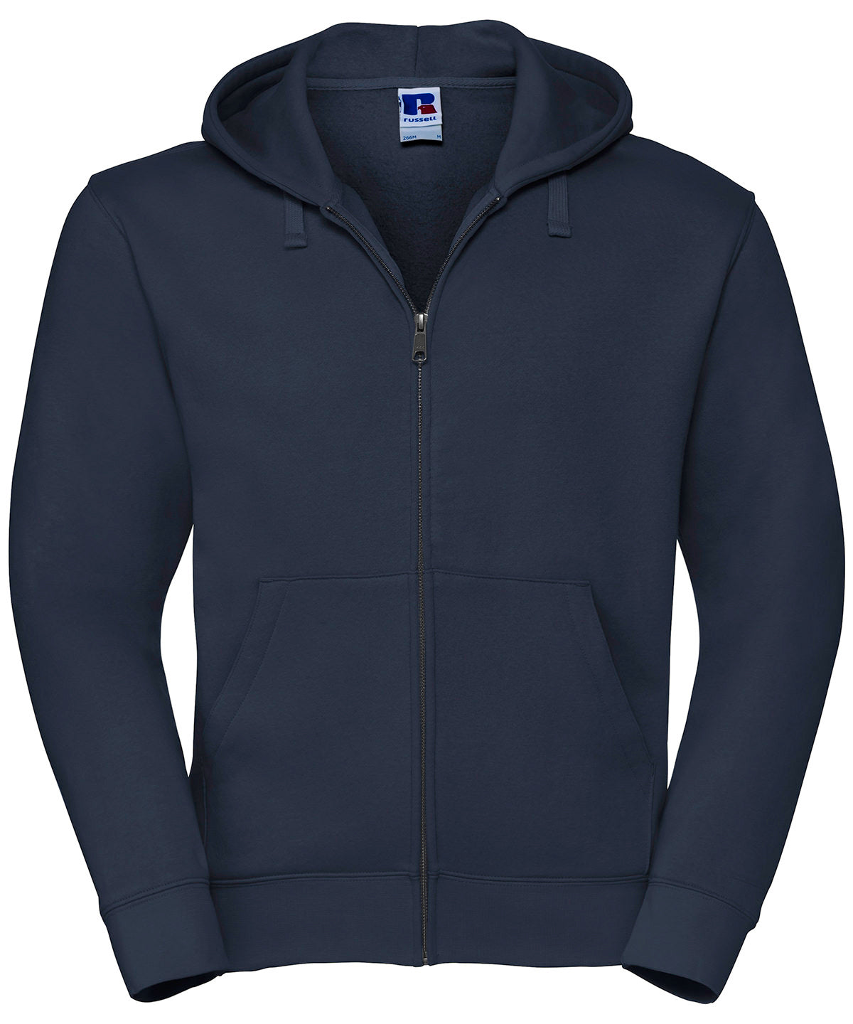 Russell Athletic J266M Authentic zipped hooded sweat in French Navy*†