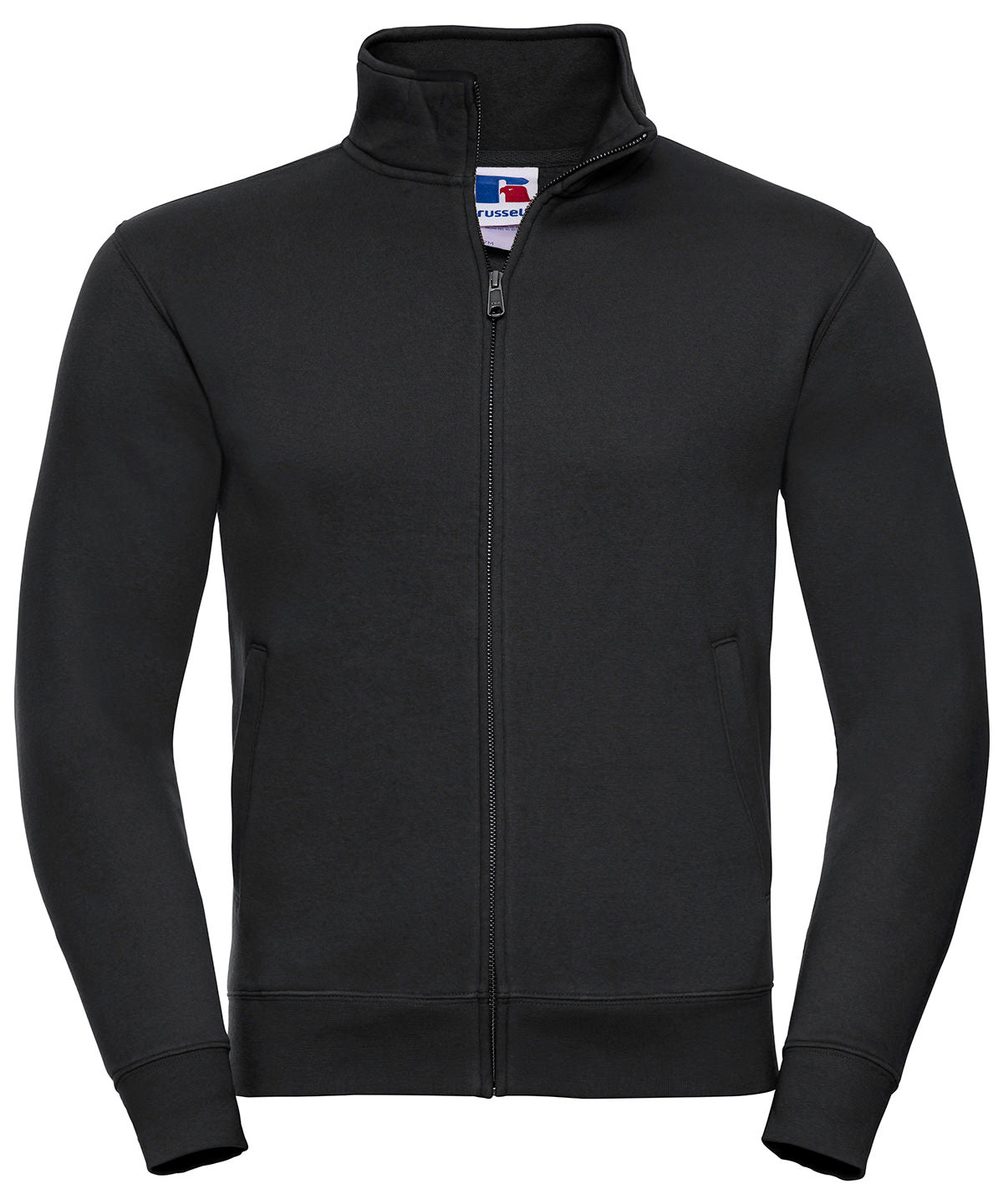 Russell Athletic J267M Authentic sweatshirt jacket in Black*