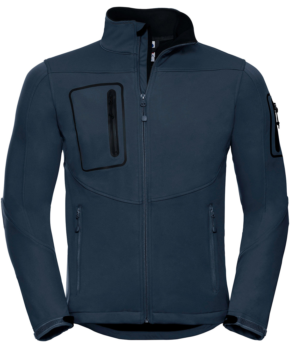 Russell Athletic J520M Sports shell 5000 jacket in French Navy