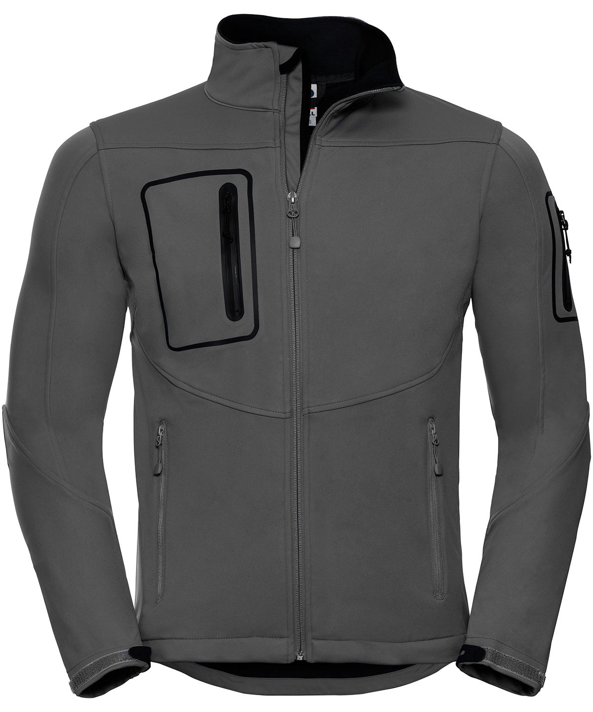Russell Athletic J520M Sports shell 5000 jacket in Titanium
