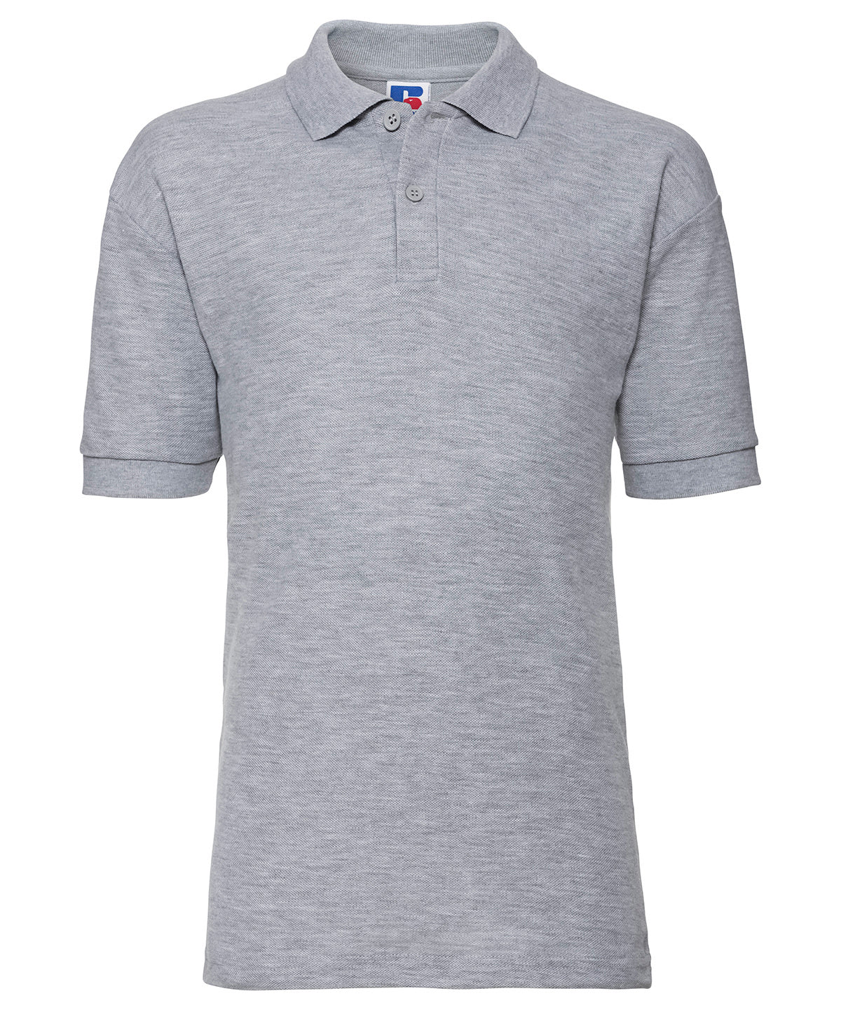 Russell Athletic J539B Kids polo shirt in Light Oxford