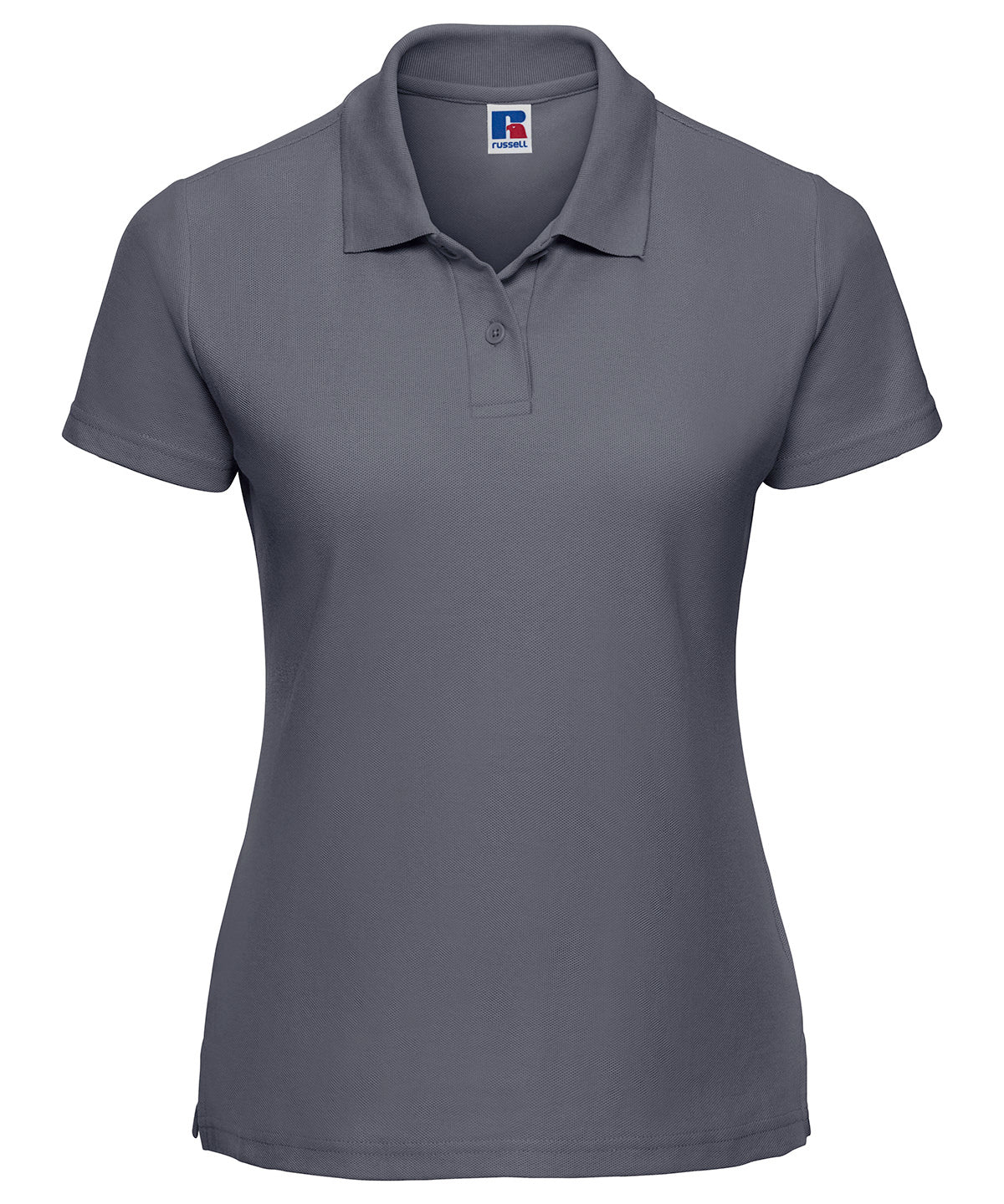 Russell Athletic J539F Women's classic polycotton polo in Convoy Grey