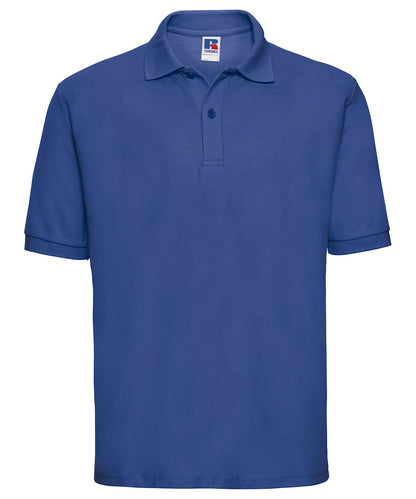 Russell Athletic J539M Classic polycotton polo in Bright Royal*†