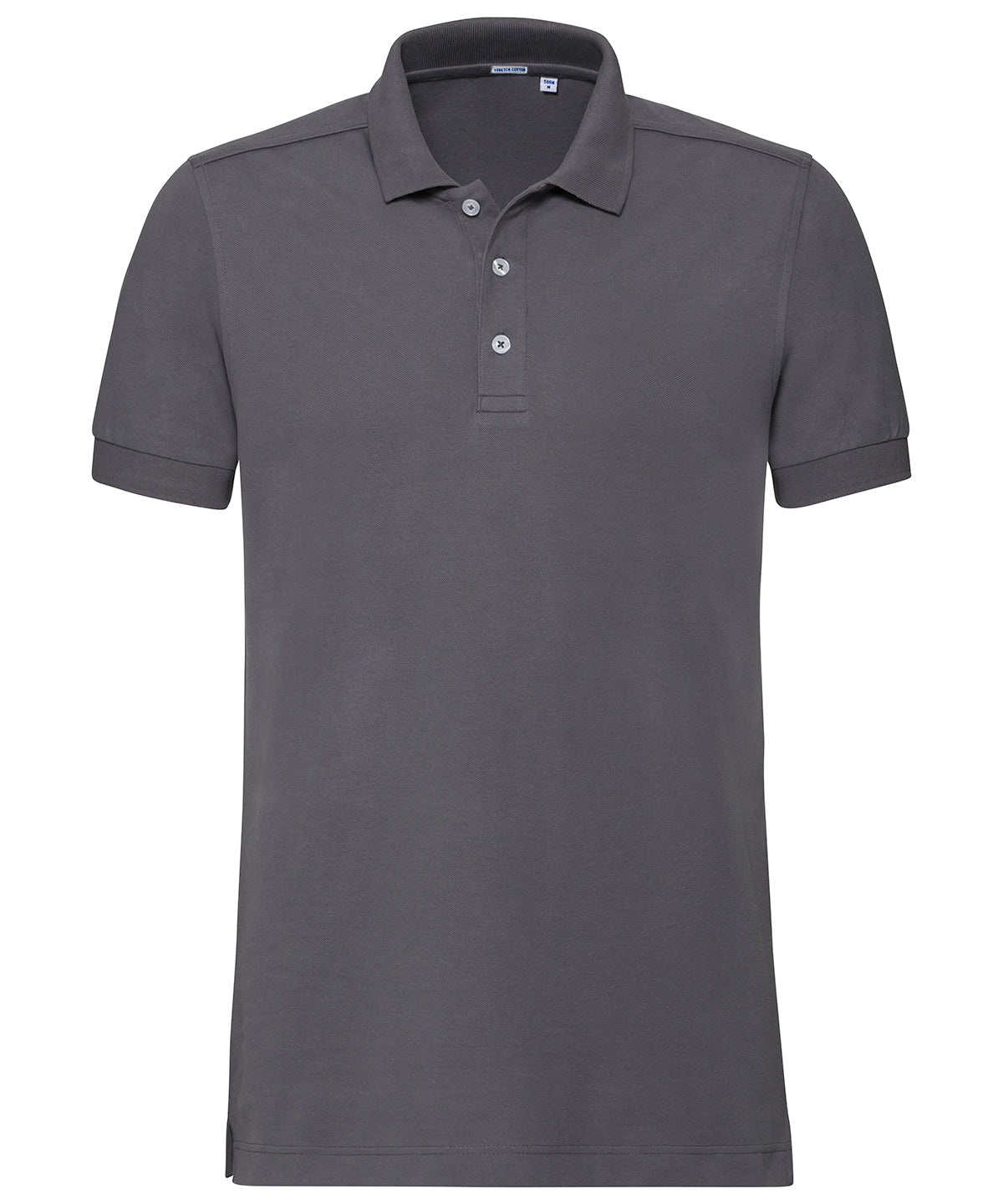 Russell Athletic J566M Stretch polo in Convoy Grey