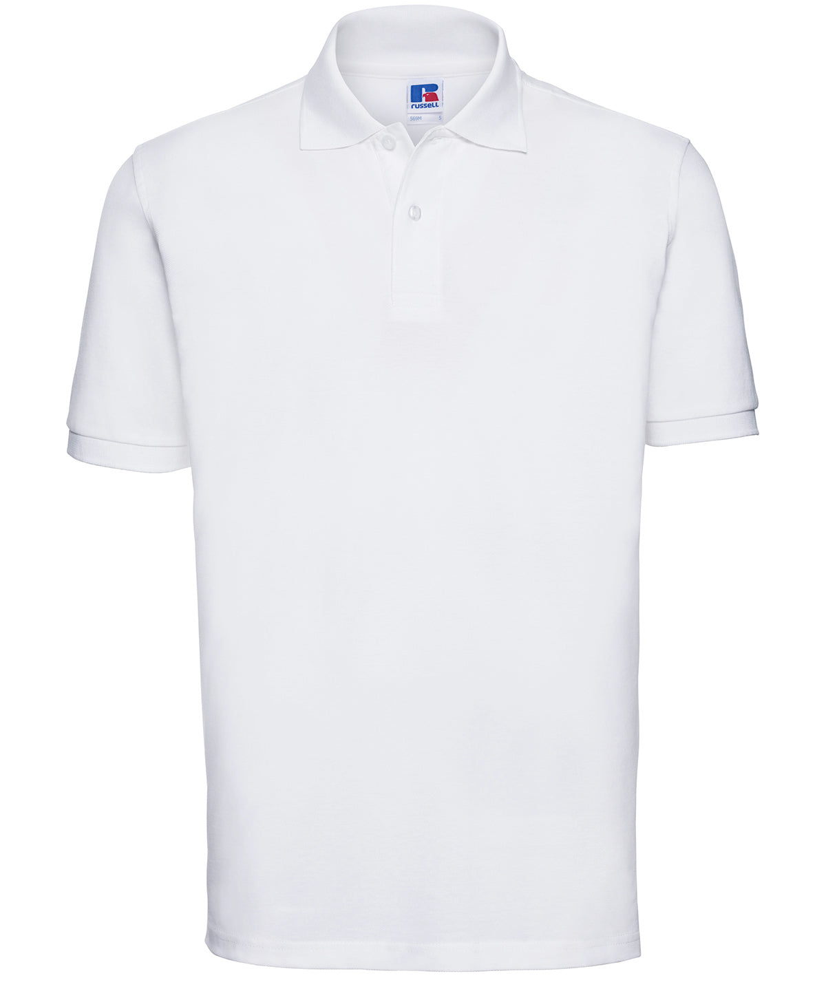 Russell Athletic J569M Classic cotton piqué polo in White*