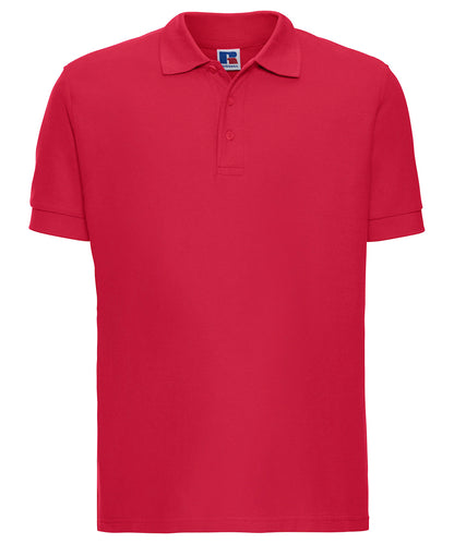 Russell Athletic J577M Ultimate classic cotton polo in Classic Red