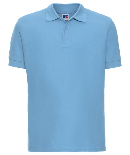 Russell Athletic J577M Ultimate classic cotton polo in Sky