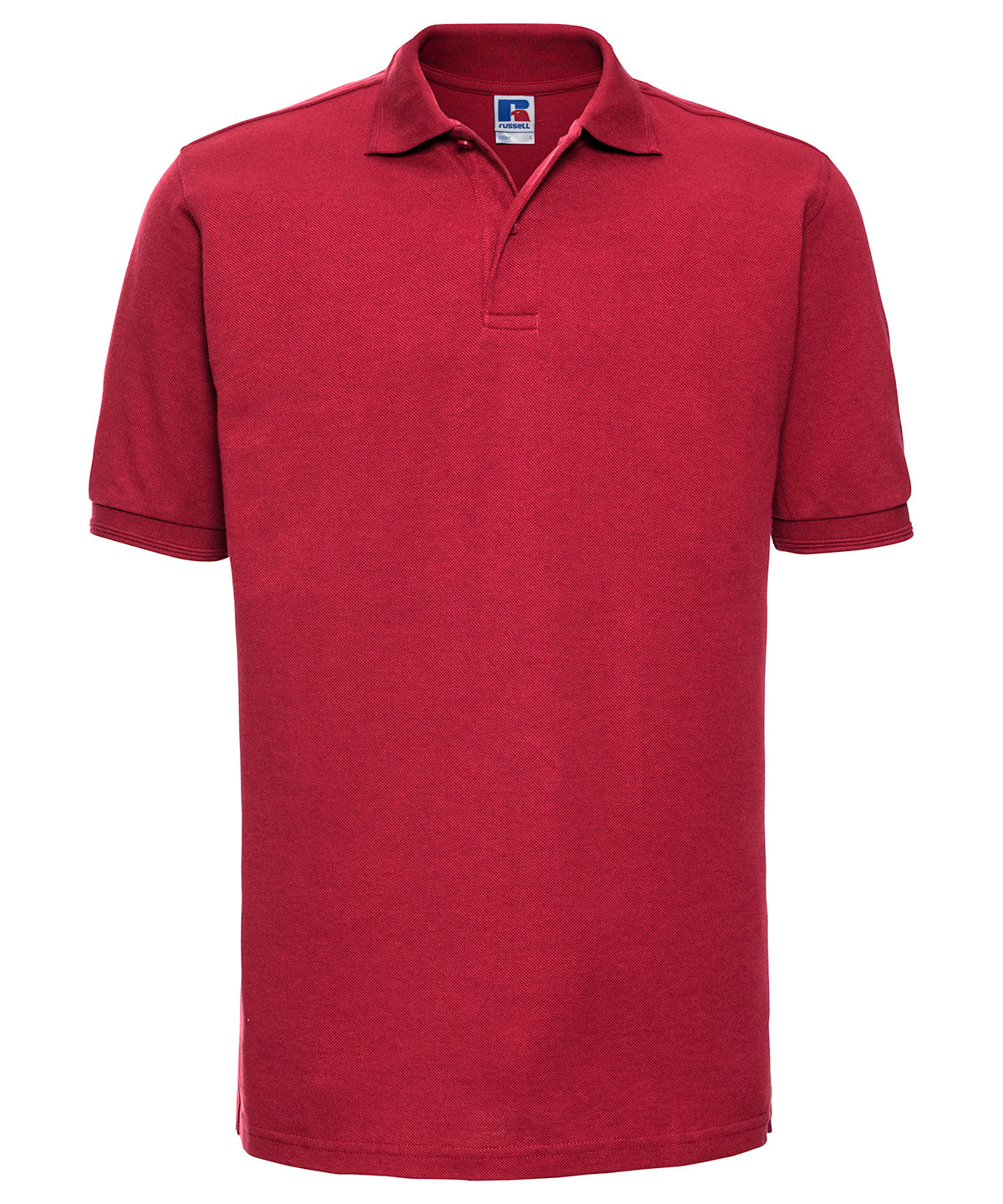 Russell Athletic J599M Hard-wearing 60°C wash polo in Classic Red
