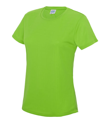 AWDis Just Cool JC005 Women's cool T in Electric Green*