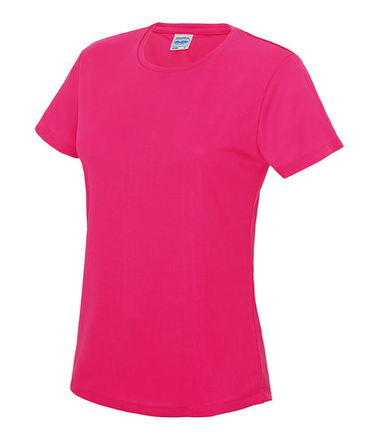 AWDis Just Cool JC005 Women's cool T in Hot Pink*