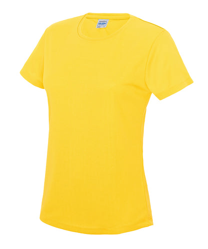 AWDis Just Cool JC005 Women's cool T in Sun Yellow