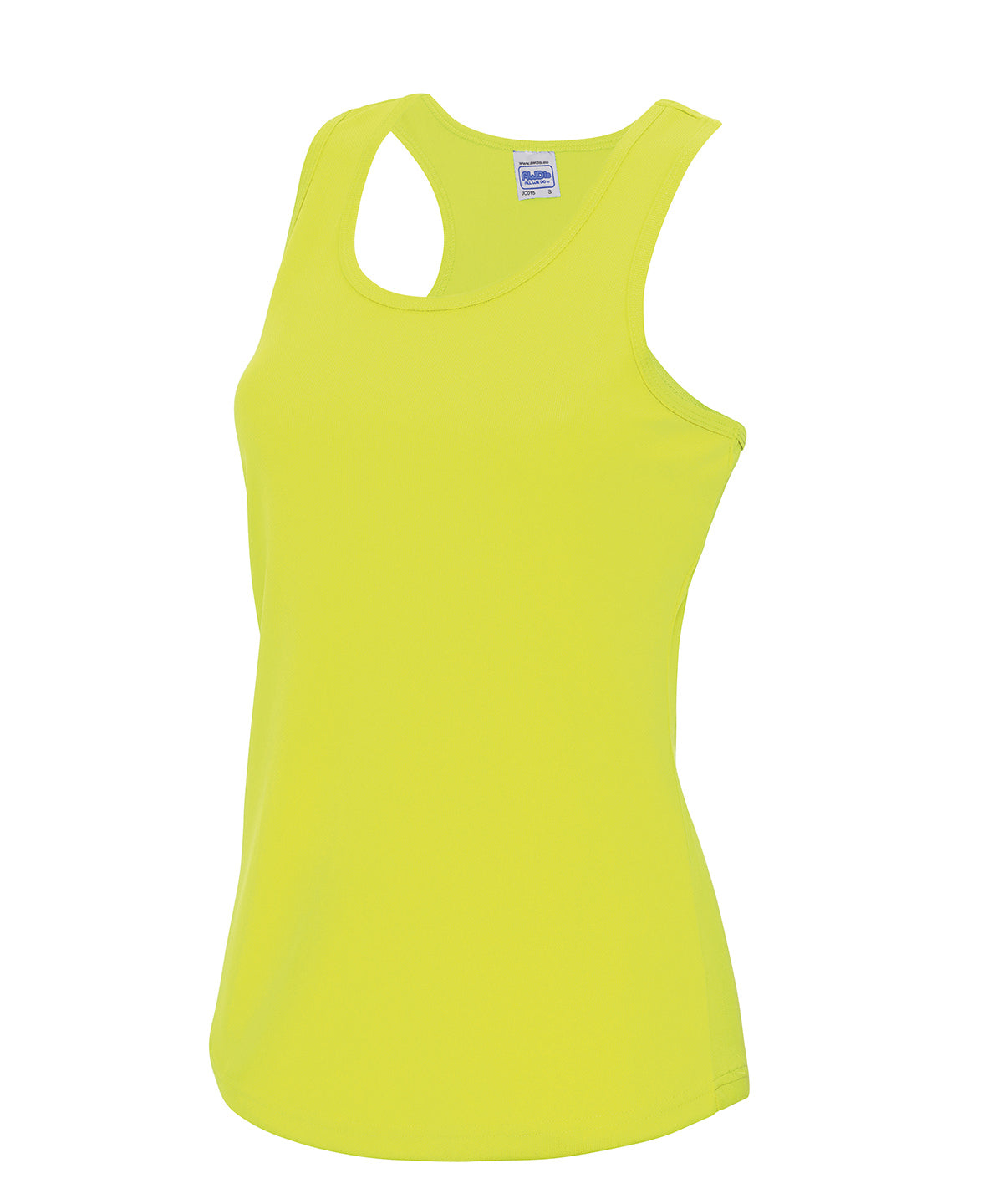 AWDis Just Cool JC015 Women's cool vest in Electric Yellow