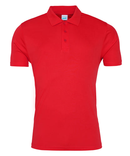 AWDis Just Cool JC021 Cool smooth polo in Fire Red