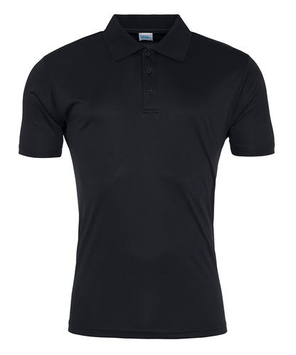 AWDis Just Cool JC021 Cool smooth polo in Jet Black