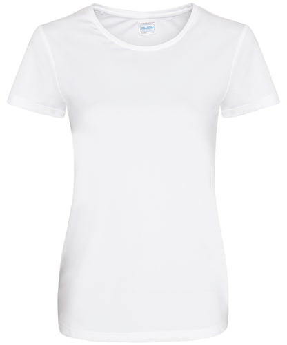 AWDis Just Cool JC025 Women's cool smooth T in Arctic White