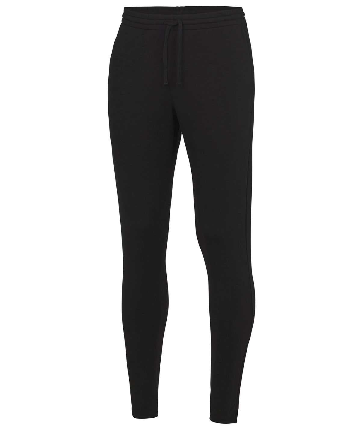 AWDis Just Cool JC082 Cool tapered jog pants in Jet Black