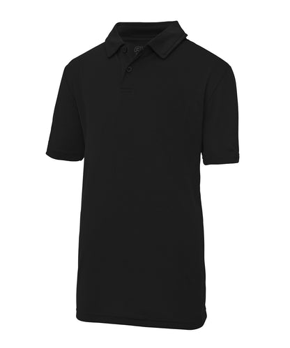 AWDis Just Cool JC40J Kids cool polo in Jet Black