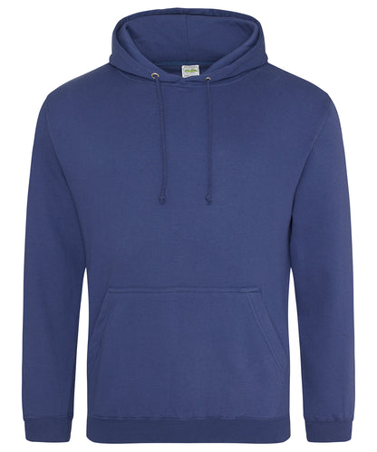 AWDis Just Hoods JH001 College hoodie in Denim Blue