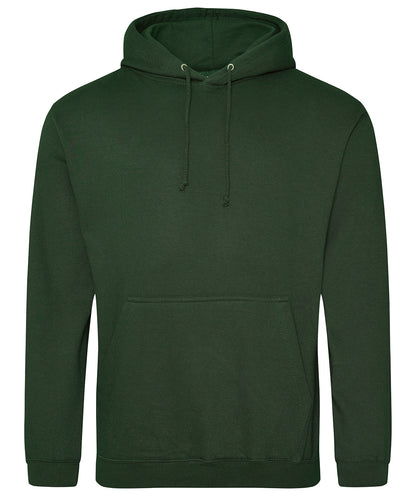 AWDis Just Hoods JH001 College hoodie in Forest Green