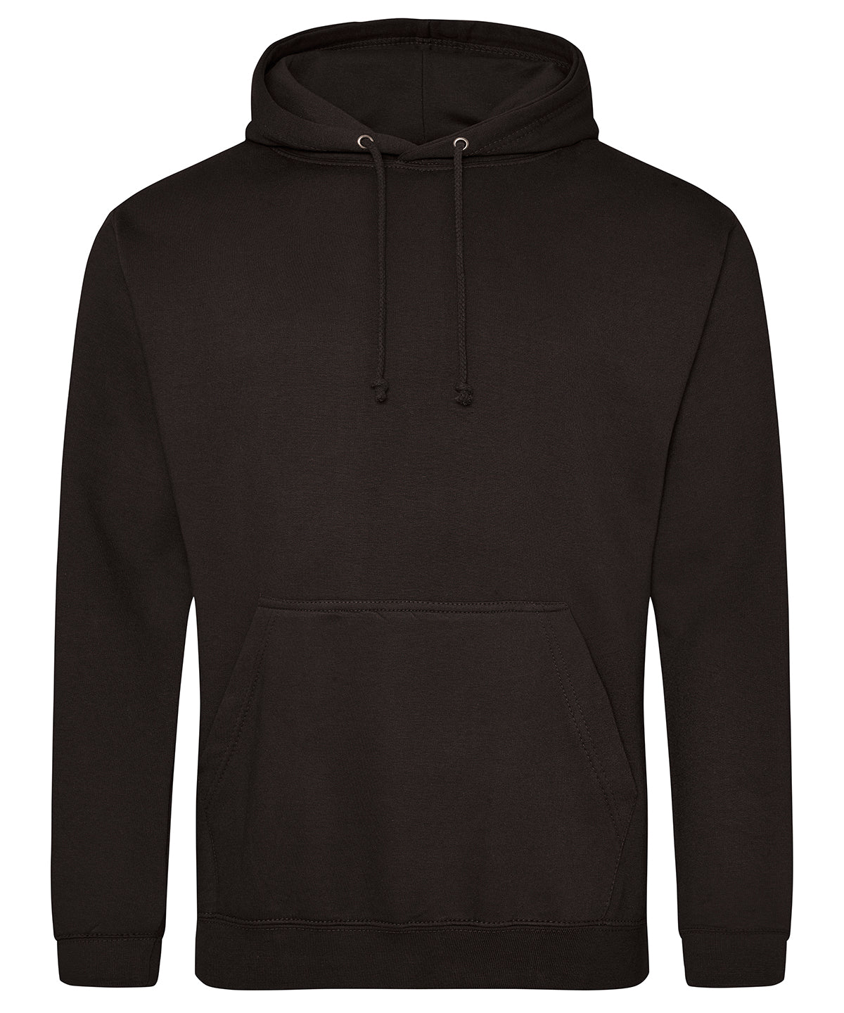 AWDis Just Hoods JH001 College hoodie in Jet Black*
