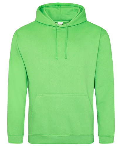 AWDis Just Hoods JH001 College hoodie in Lime Green