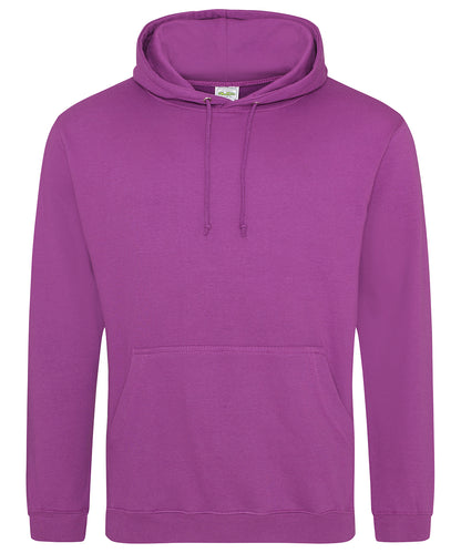 AWDis Just Hoods JH001 College hoodie in Magenta Magic