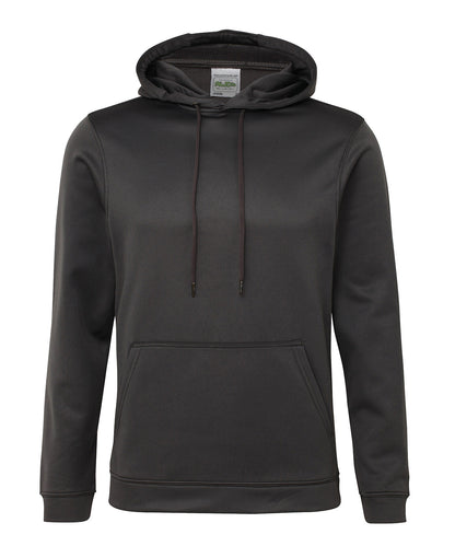 AWDis Just Hoods JH006 Sports polyester hoodie in Steel Grey