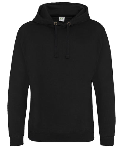 AWDis Just Hoods JH011 Epic print hoodie in Jet Black