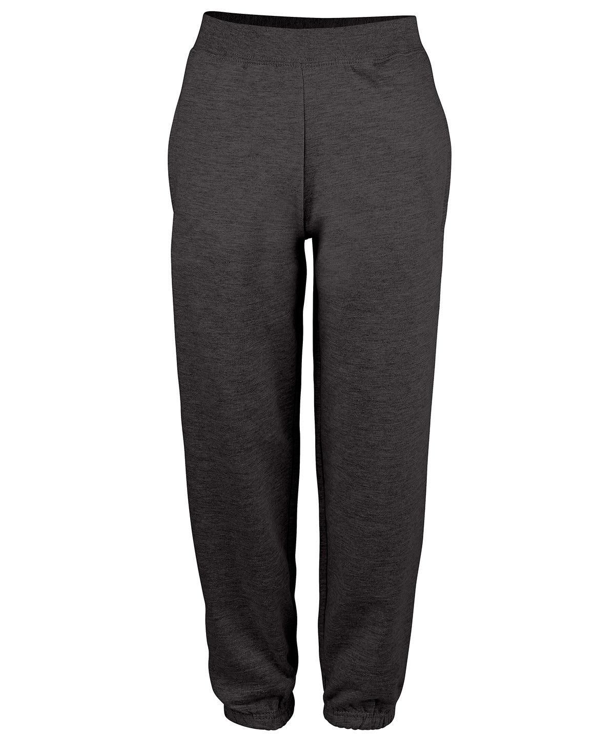 AWDis Just Hoods JH072 College cuffed sweatpants in Charcoal