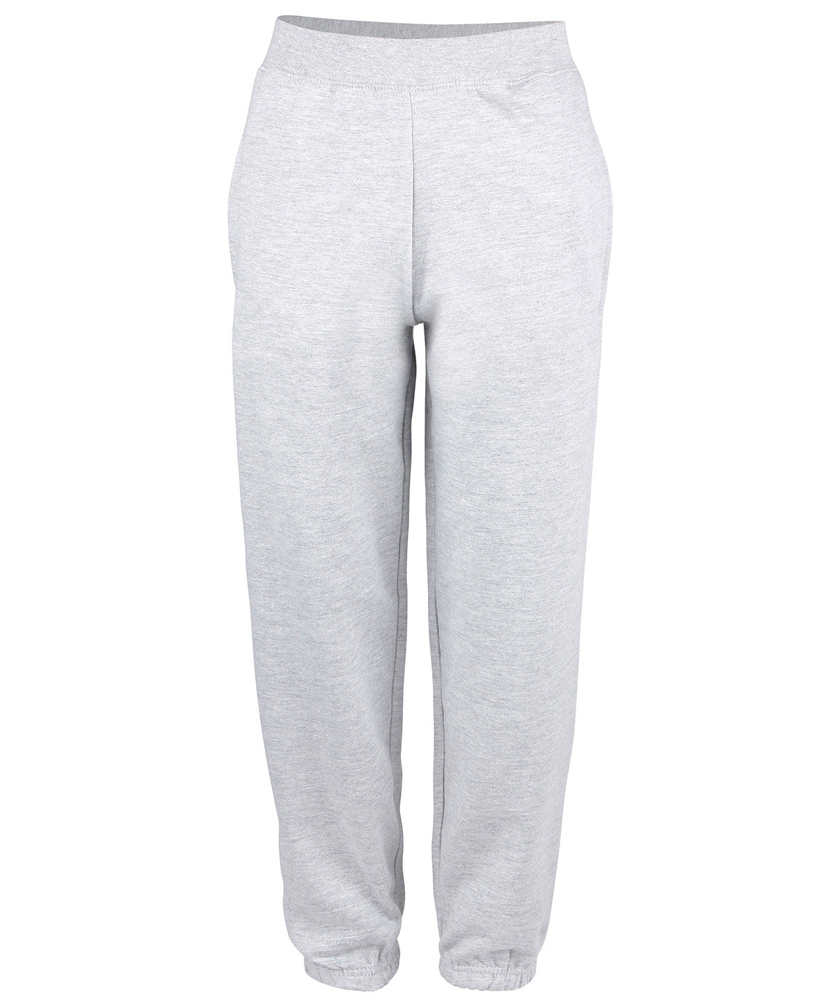AWDis Just Hoods JH072 College cuffed sweatpants in Heather Grey