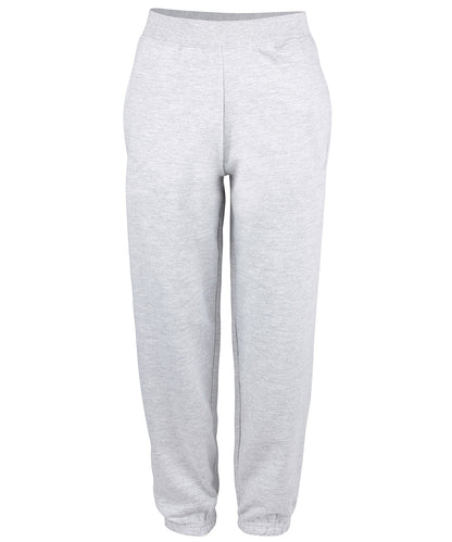 AWDis Just Hoods JH072 College cuffed sweatpants in Heather Grey