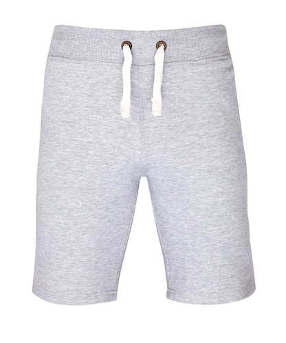 AWDis Just Hoods JH080 Campus shorts in Heather Grey